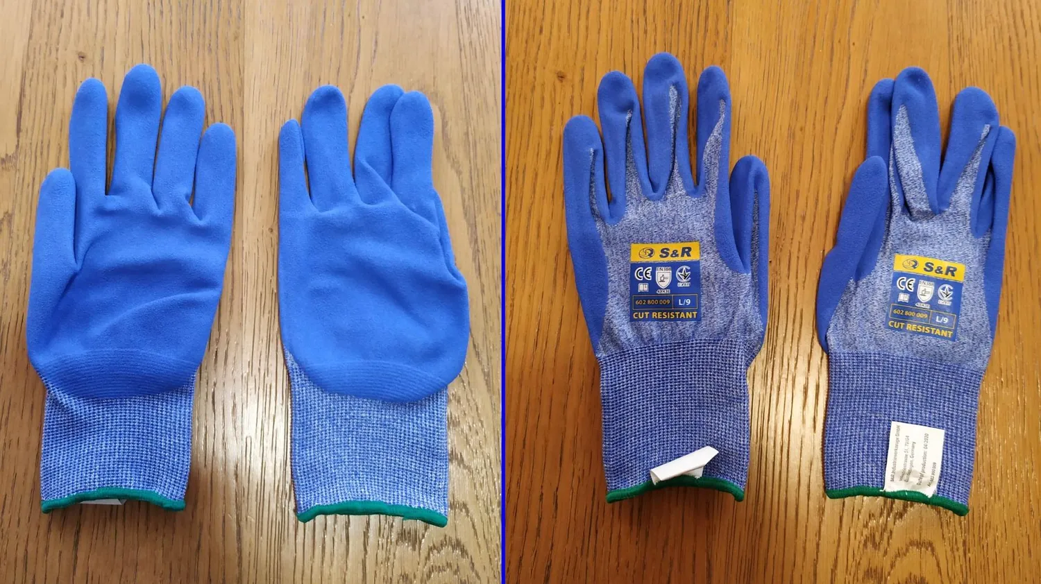 S&R guanti antitaglio taglia 9 tungsteno e nitrile 1 paio