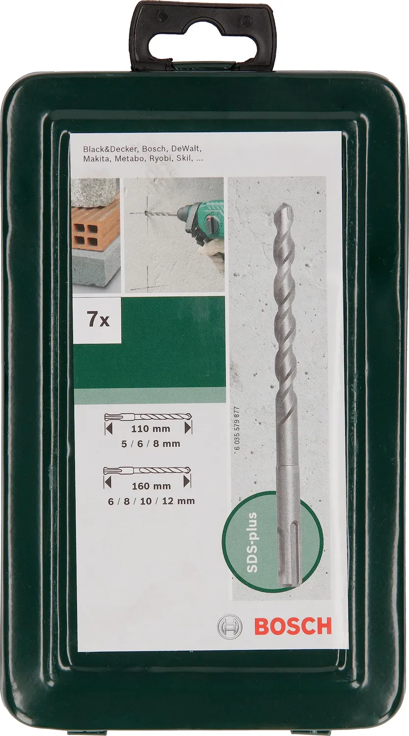 Bosch Expert 2609255543 set 7 punte SDS-Plus 5-12 mm