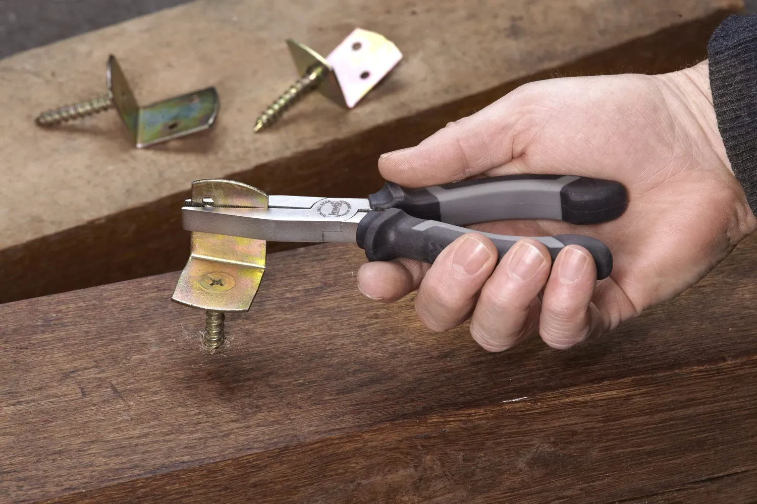 KWB 381110 pinza a becco piatto 160 mm acciaio CV