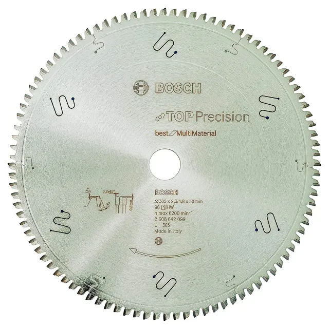 Bosch Expert Top Precision lama circolare 305x30 96 denti