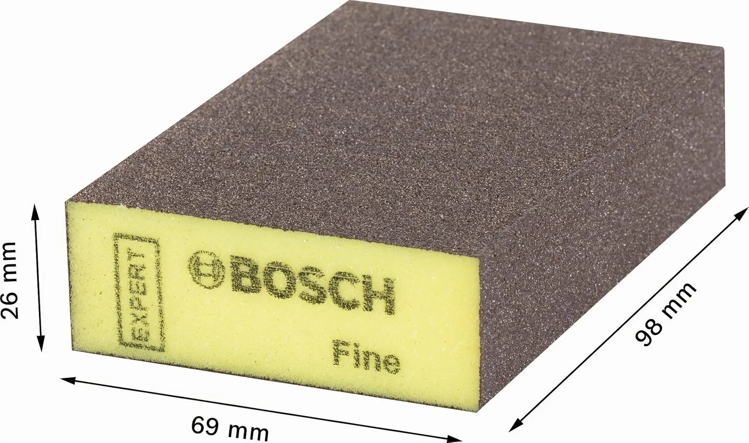 Bosch Expert S471 spugna abrasiva 69x97 fine