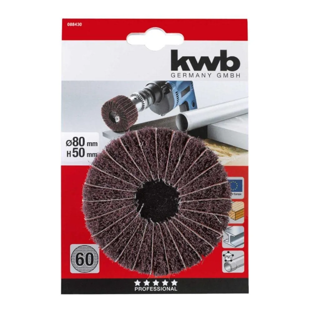 KWB 0884-30 mop abrasivo 75x45 mm corindone
