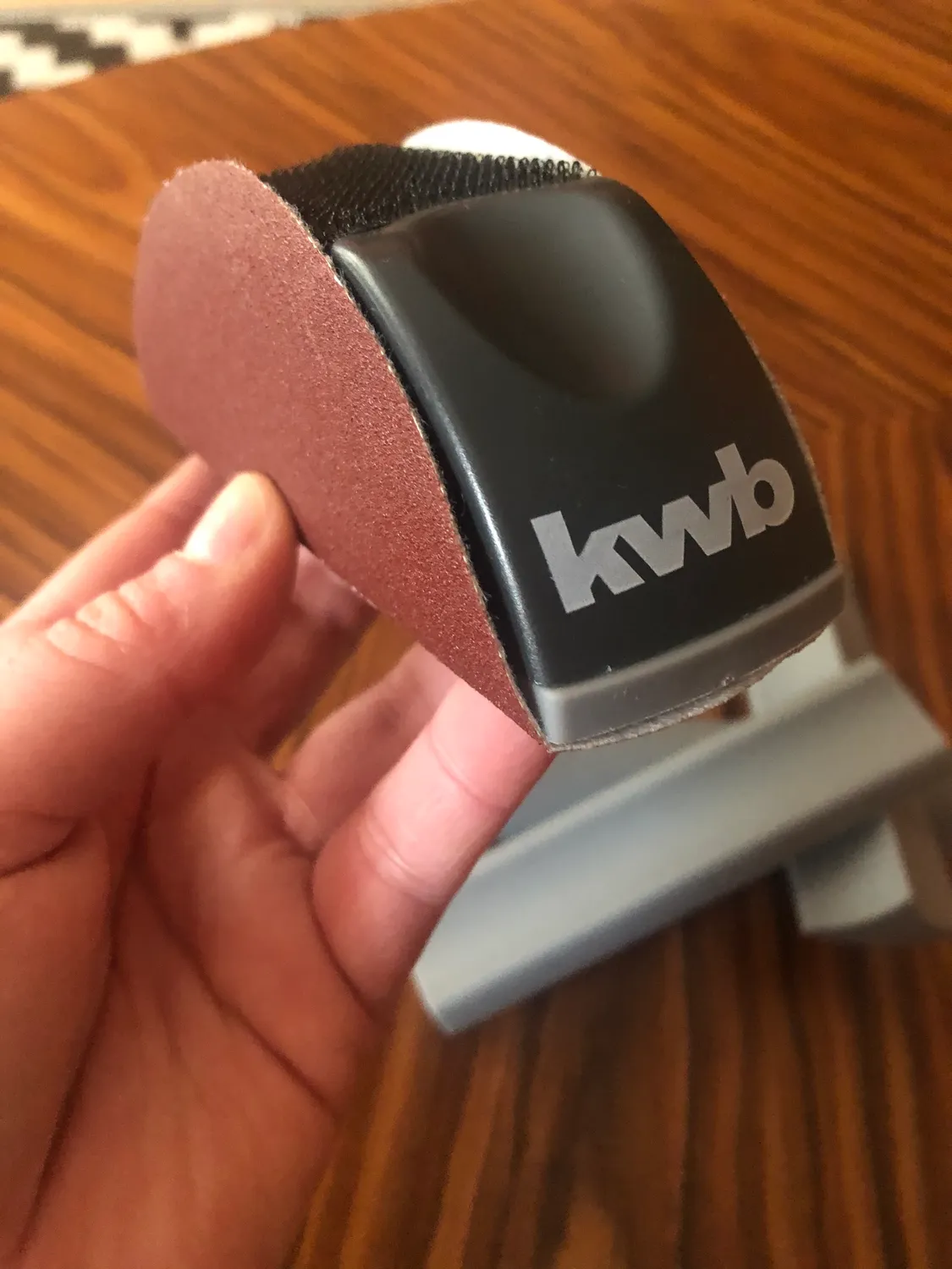 KWB blocco levigatura manuale 125 mm con profili Grana 150