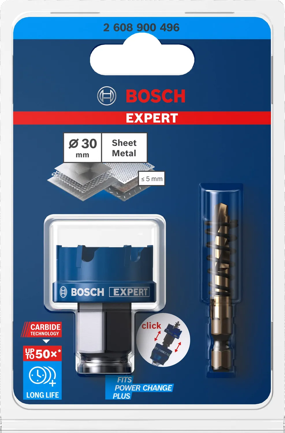 Bosch Expert Sheet Metal sega a tazza 30 mm lamiera