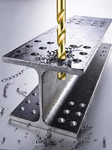 KWB Kraftixx 429844 set punte HSS TiN 13 pezzi metallo