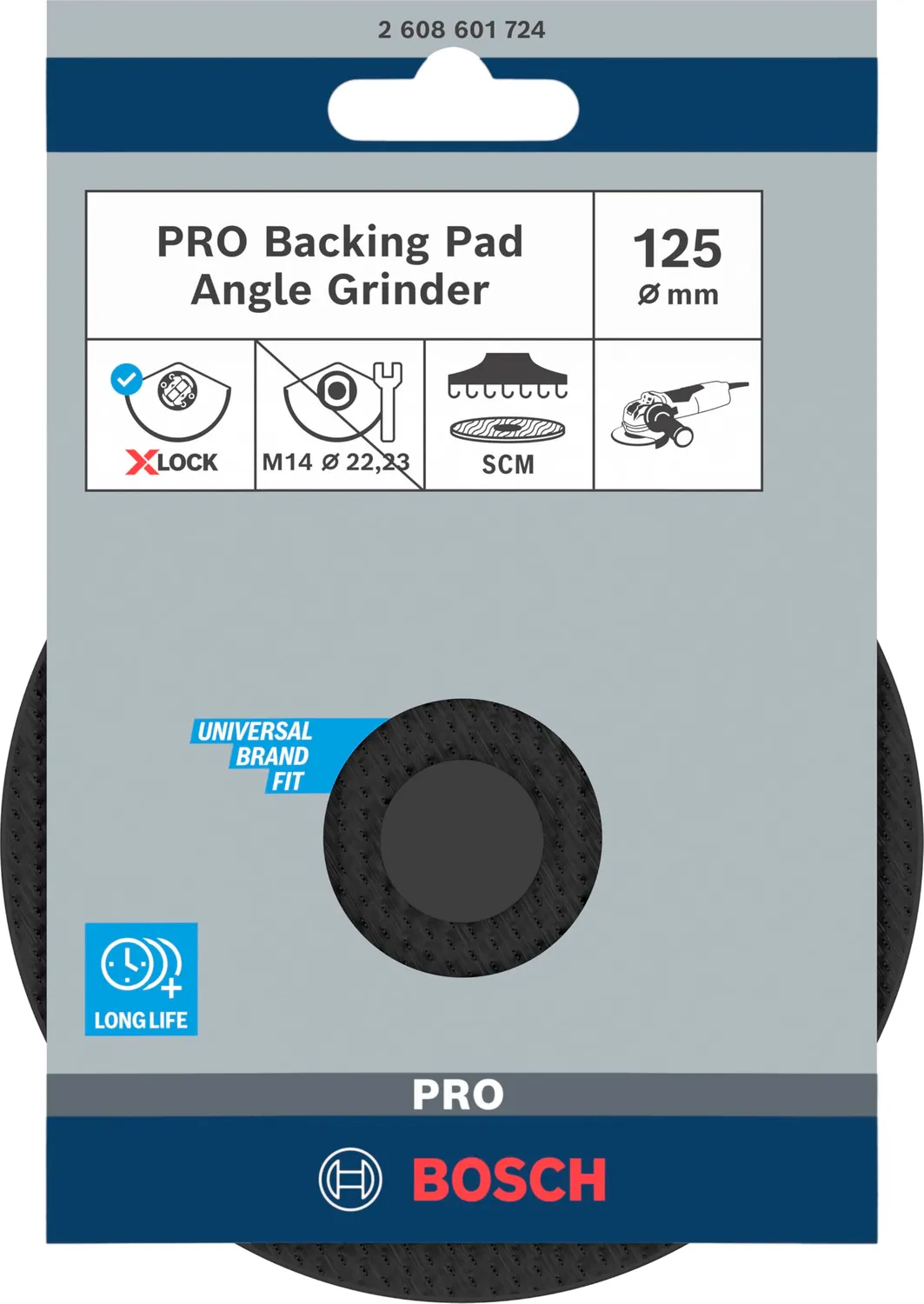 Bosch Expert PRO platorello SCM X-LOCK 125 mm