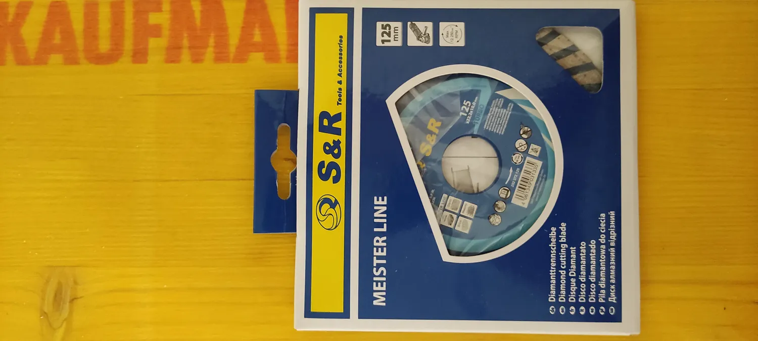 S&R Disco Diamantato Turbo 230x22,2 mm Cemento