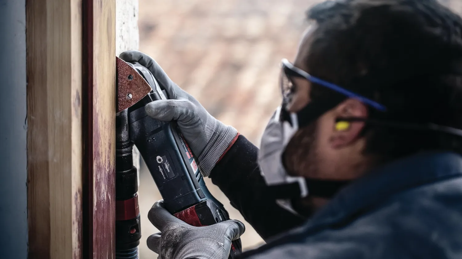 Bosch Expert F460 fogli abrasivi delta 93 mm 50 pezzi assortiti