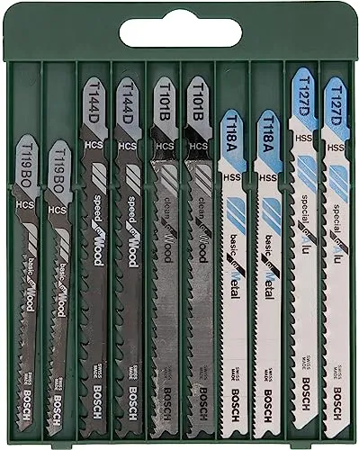 Bosch Expert lame seghetto Wood and Metal 10 pz codolo T