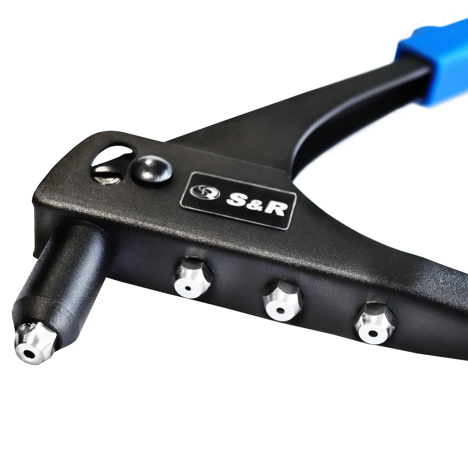 S&R Rivettatrice Manuale Professionale pinza rivetti testina lunga