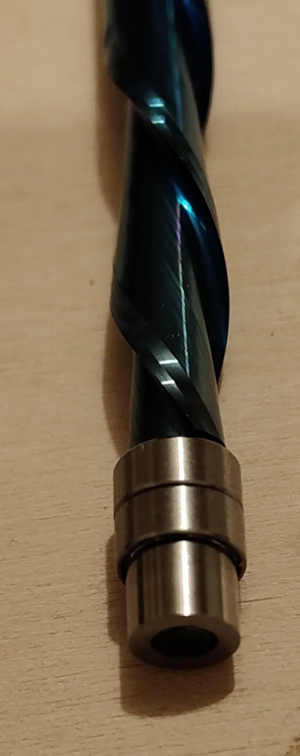BGTEC fresa a spirale compressione 6 mm metallo duro