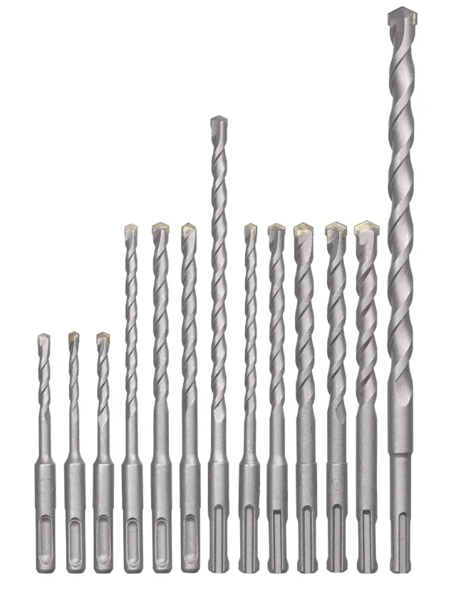 KWB set 12 punte SDS-Plus muro cemento valigetta
