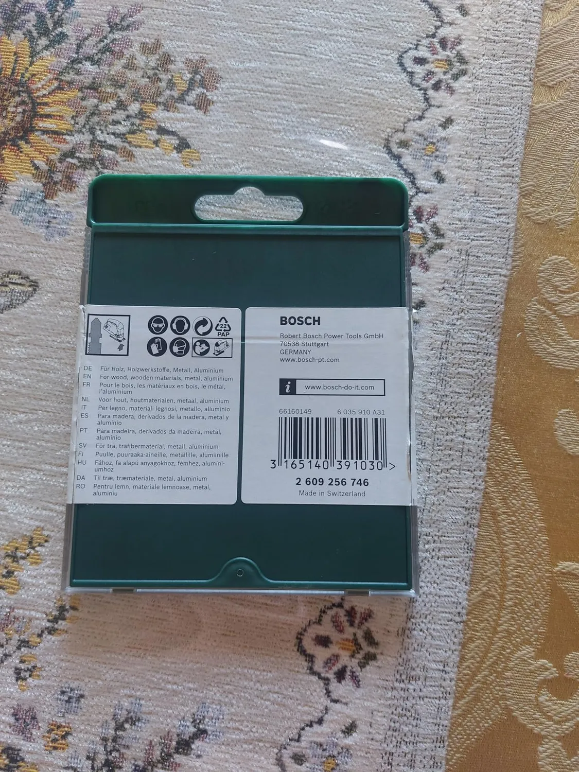 Bosch Expert lame seghetto Wood and Metal 10 pz codolo T