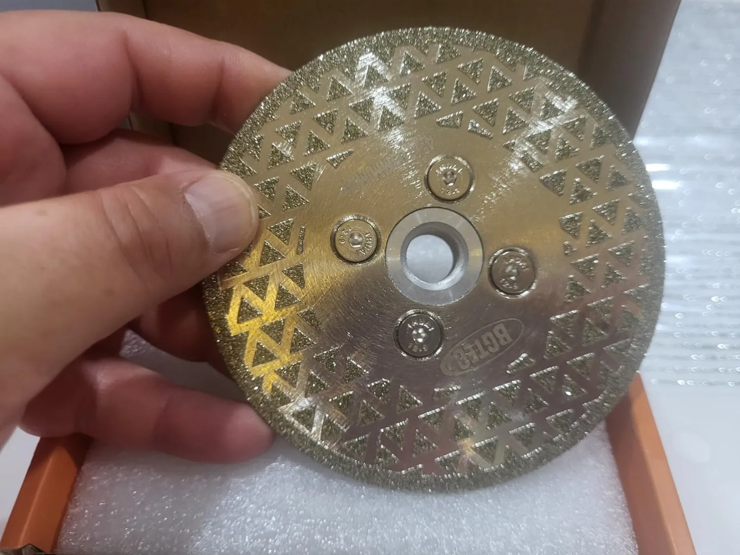 BGTEC disco diamantato 105 mm M14 per ceramica e marmo