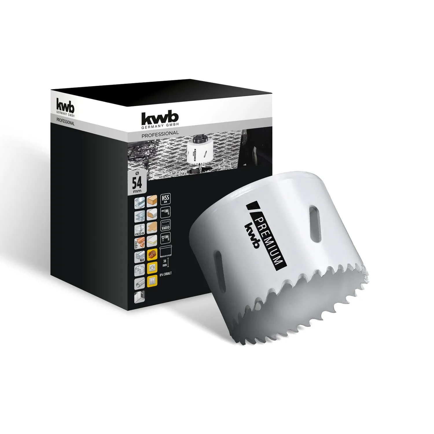KWB Easy-Cut Longlife S20 sega a tazza 19 mm bimetallica