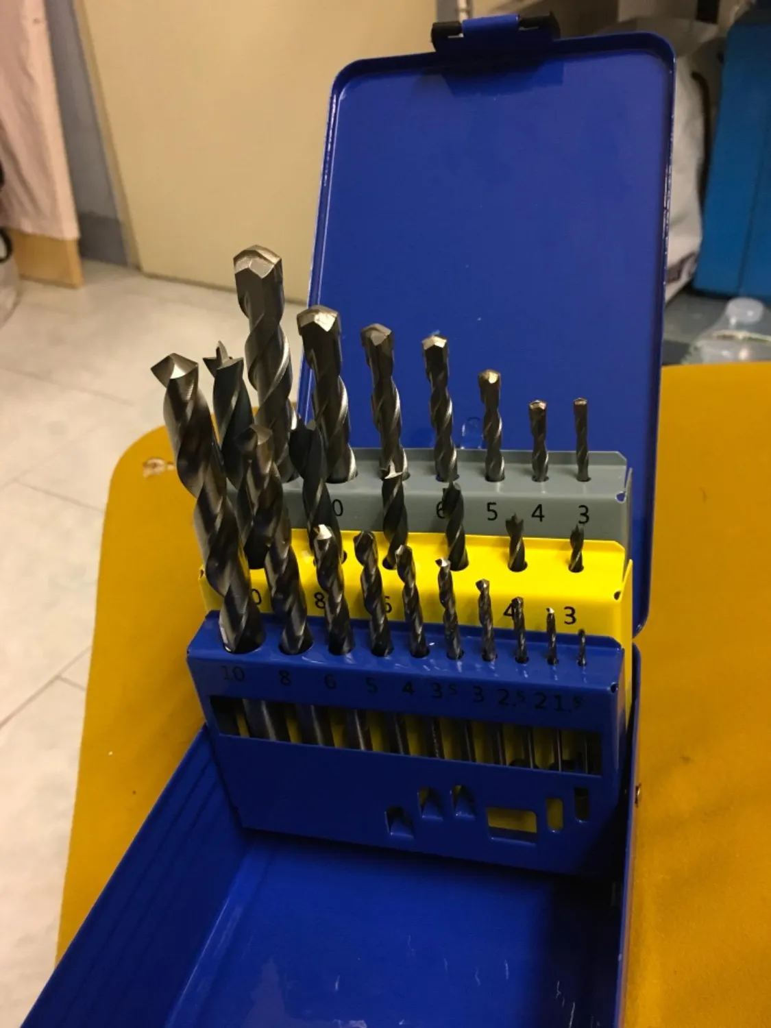 S&R Set 15 Punte Miste Muro Legno Metallo HSS
