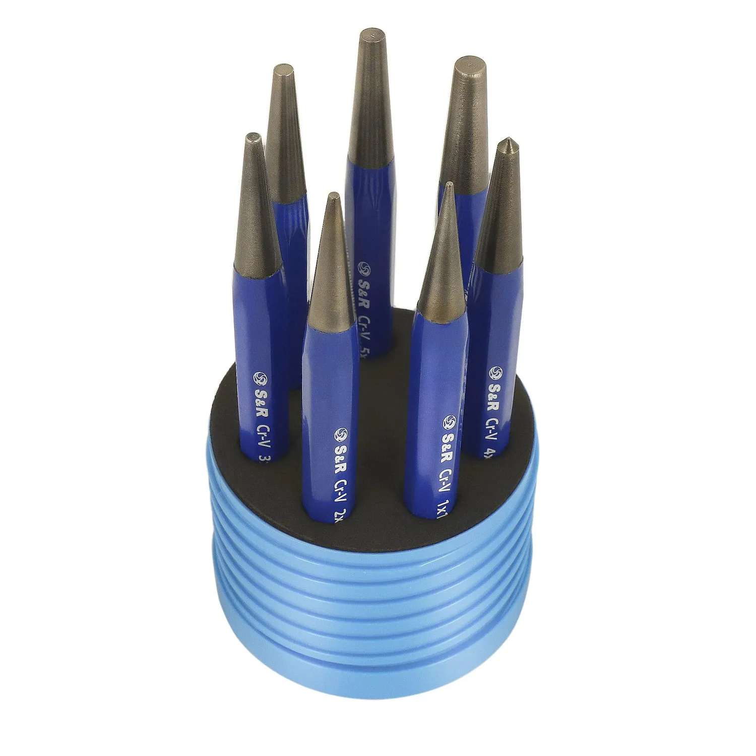 S&R Set Cacciapunte 6 pz 1-5 mm Acciaio Cr-V