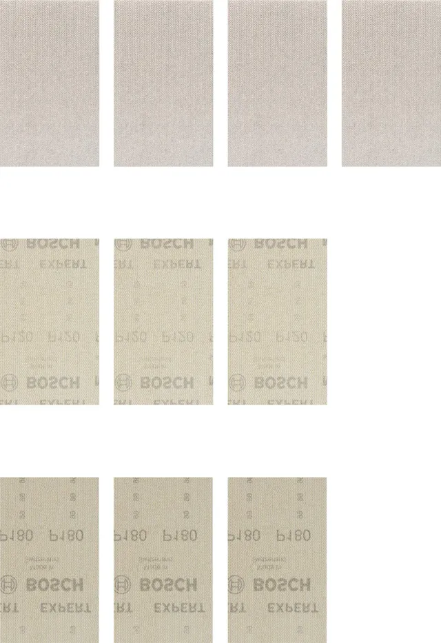 Bosch Expert M480 80x133mm rete abrasiva 10 pz assortita