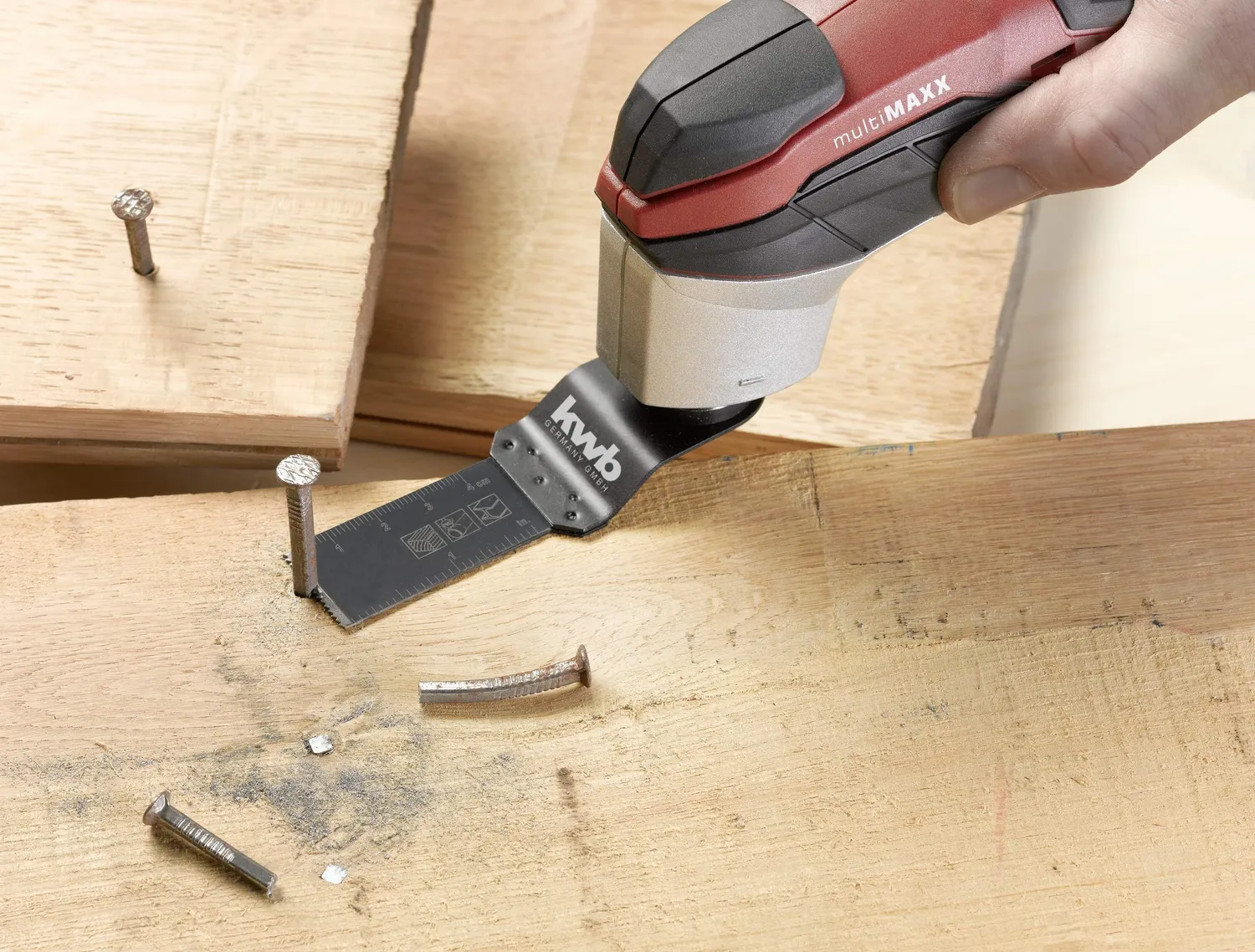 KWB 708890 Set Lame Multitool 4 Pezzi per Parquet
