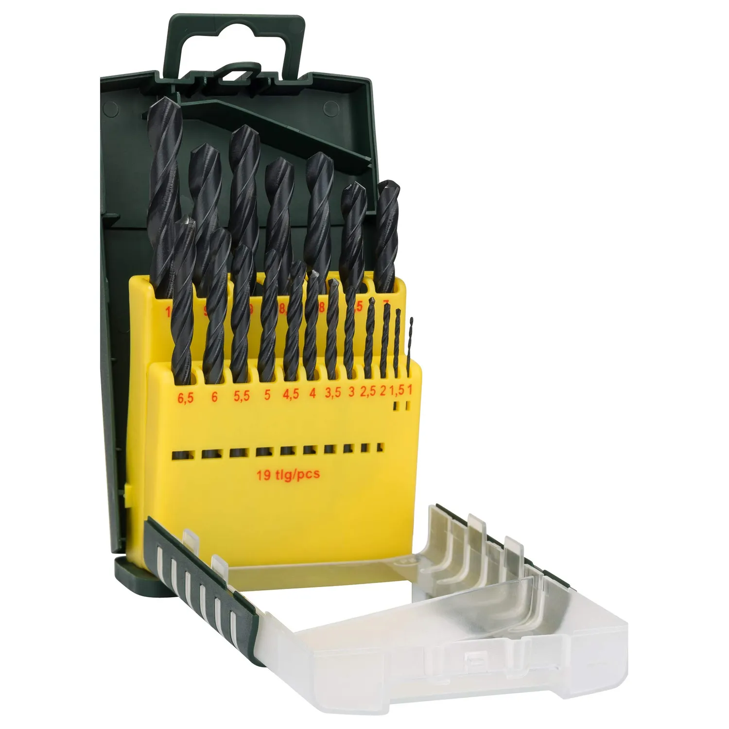 Bosch 2607017154 set 25 punte HSS-TiN metallo 1-13 mm
