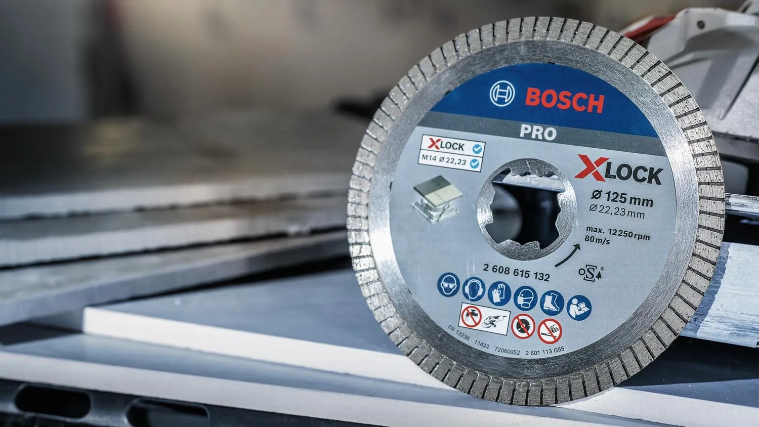 Bosch Expert PRO Ceramic Disco Diamantato X-Lock 125 mm Gres