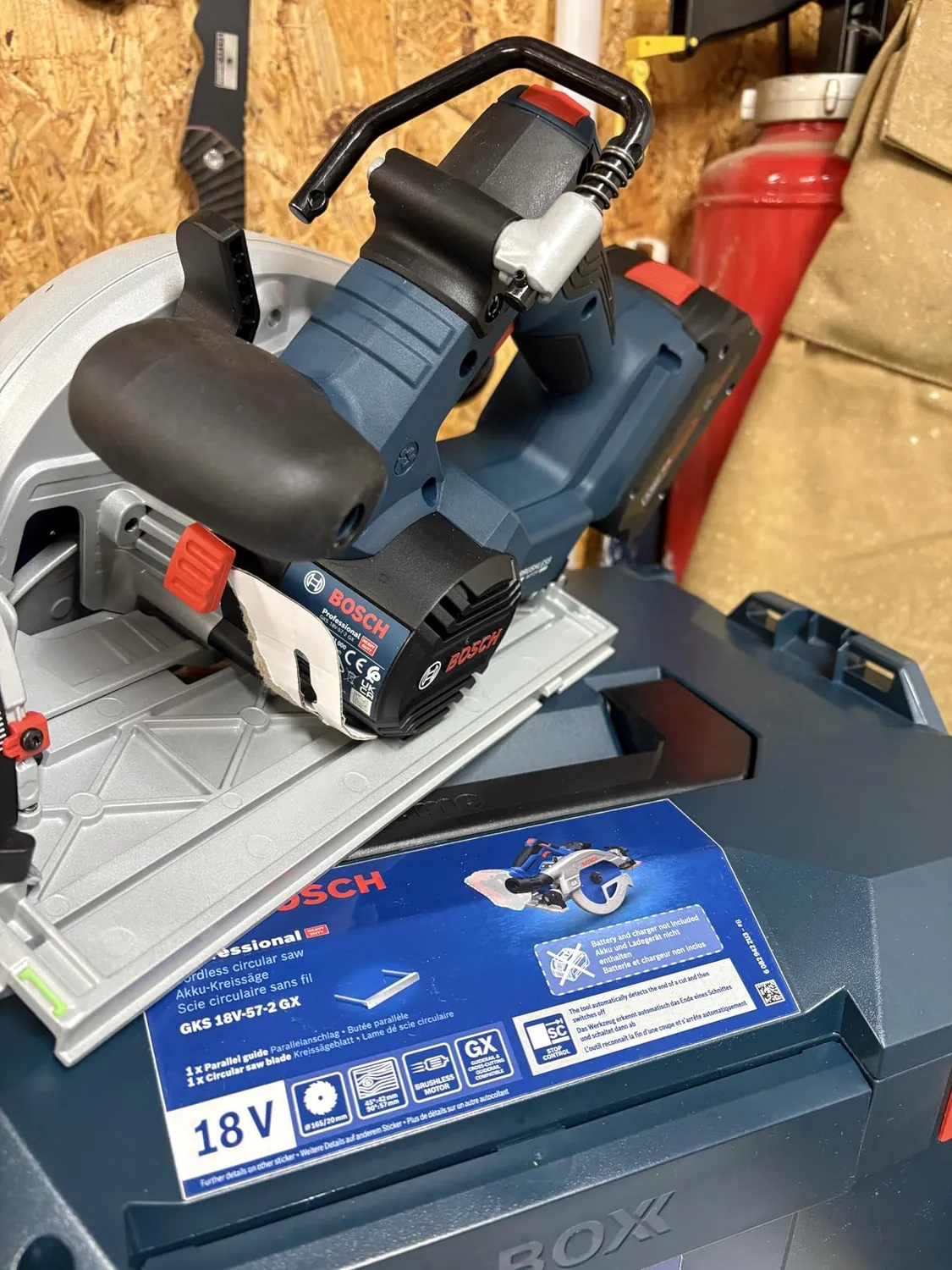 Bosch Expert Gancio sega circolare GKS 18V-57-2 originale