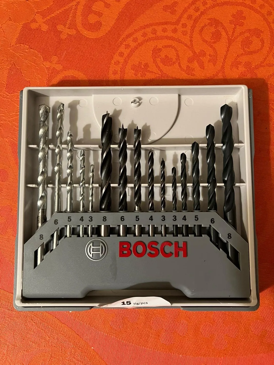 Bosch Expert Set Punte Miste 15 Pezzi Metallo Legno Pietra