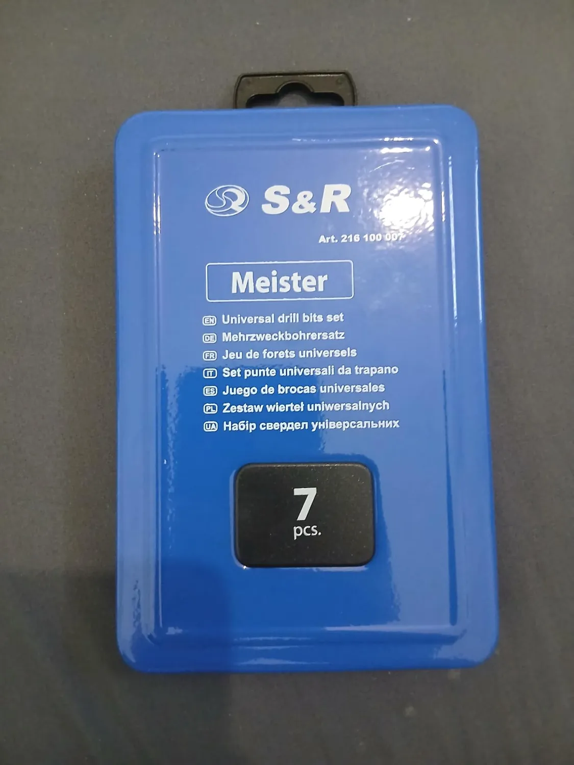 S&R Set 15 Punte Miste Muro Legno Metallo HSS