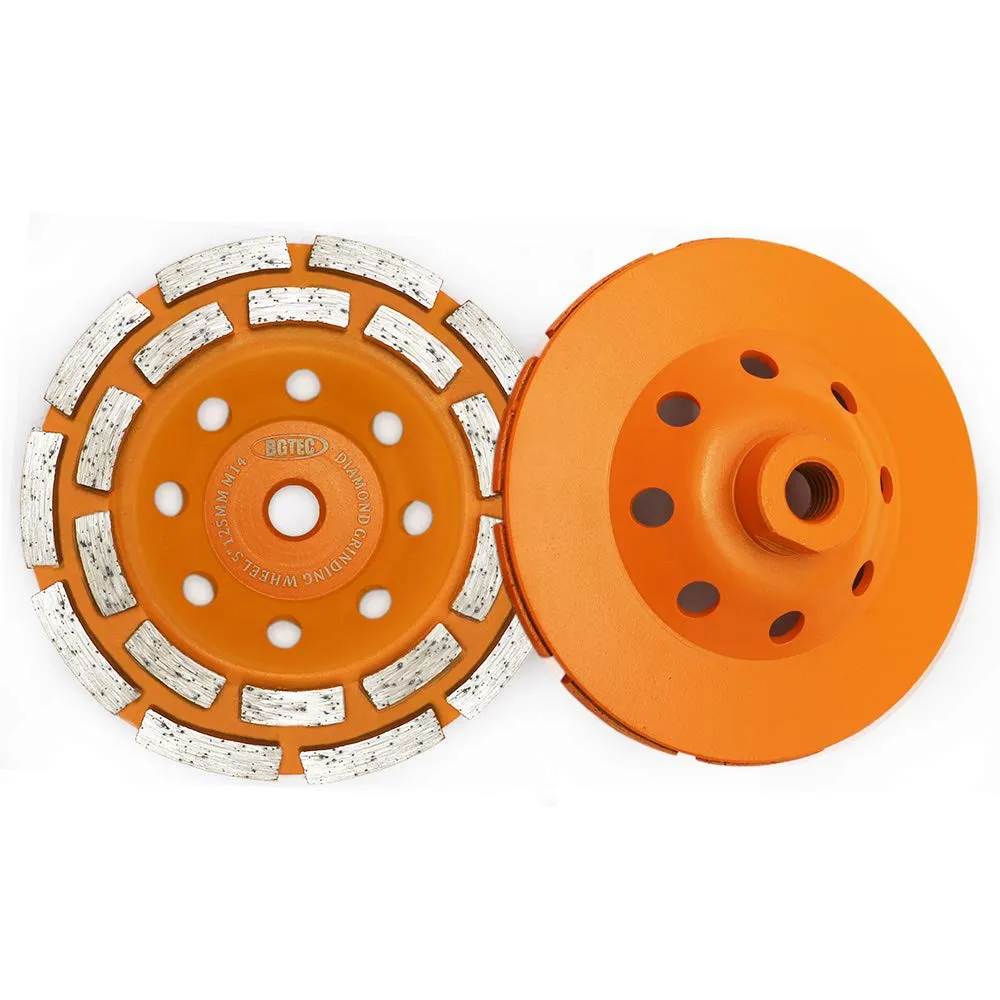 BGTEC mola diamantata a tazza 125 mm M14 per cemento