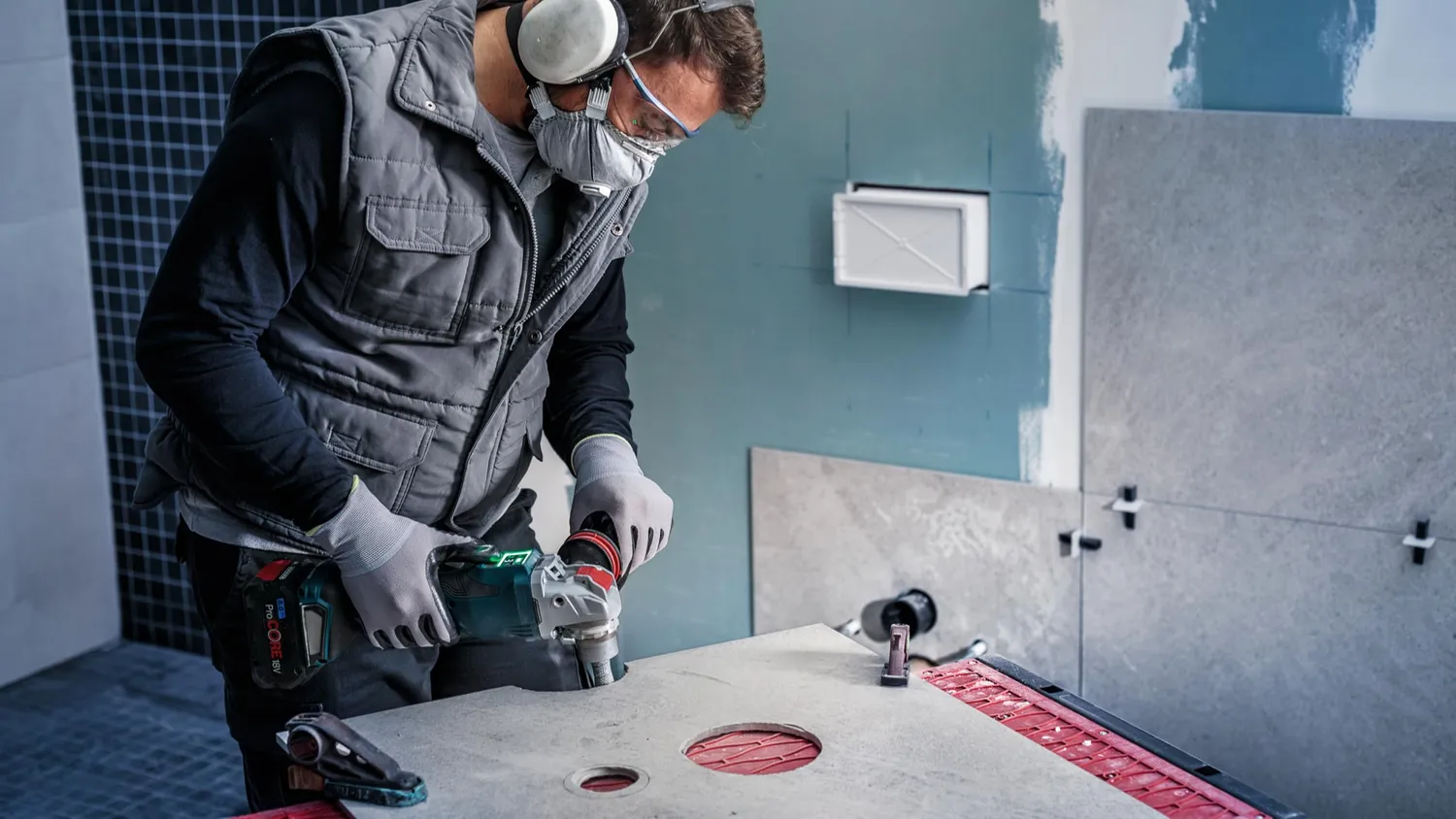 Bosch PRO Ceramic dry set 5 corone M14 diamante
