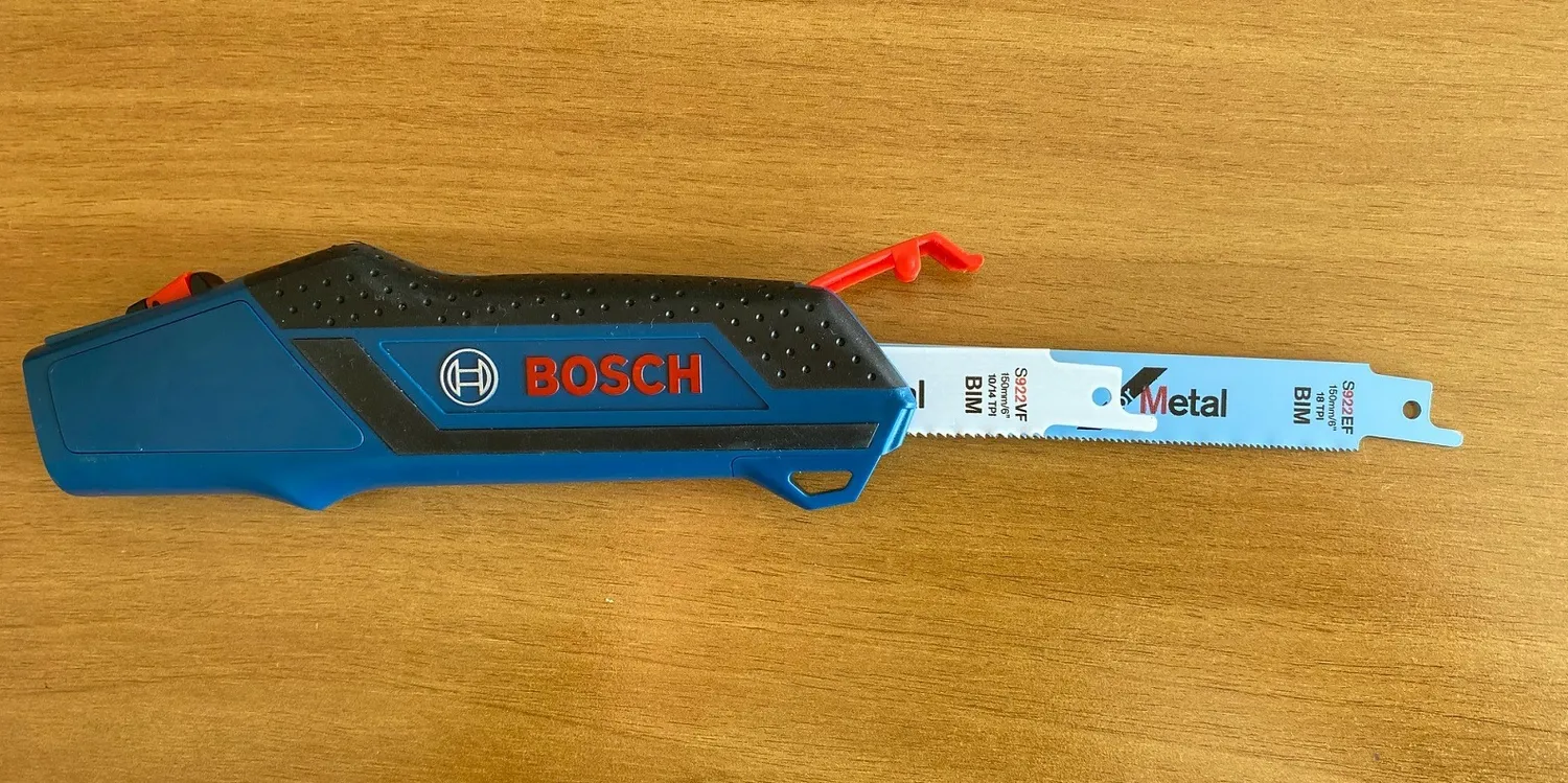 Bosch Manico Seghetto + Lame S 922 EF VF Legno Metallo
