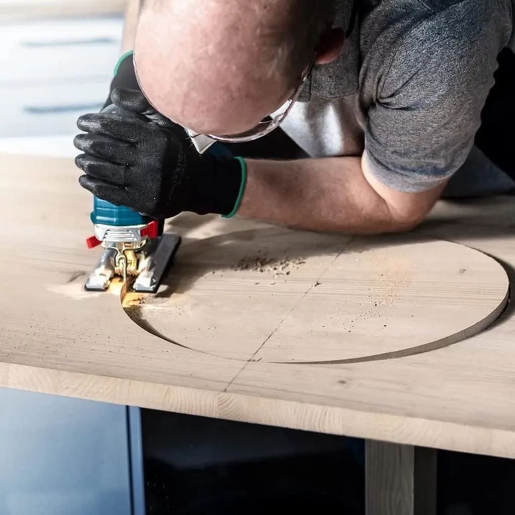 Bosch Expert T308BO lame seghetto 5 pezzi legno tagli curvi
