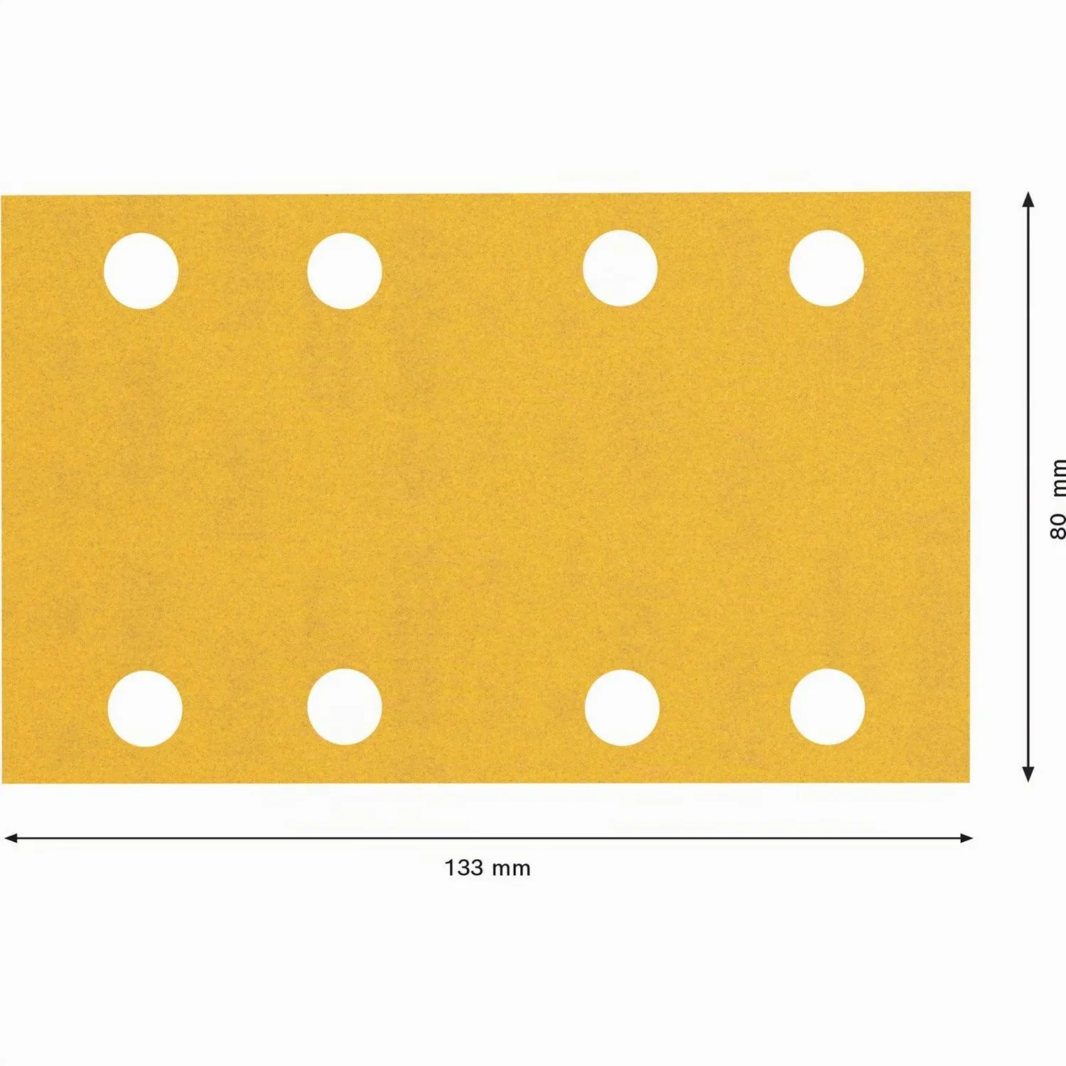Bosch Expert C470 fogli abrasivi 80x133 mm grana 240 10 pz