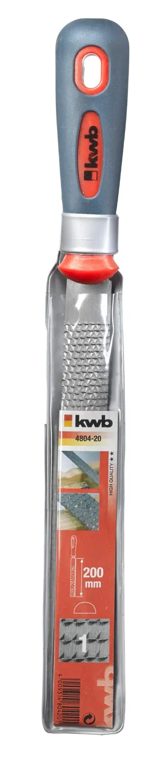 KWB 4804-20 raspa mezzatonda 200 mm legno