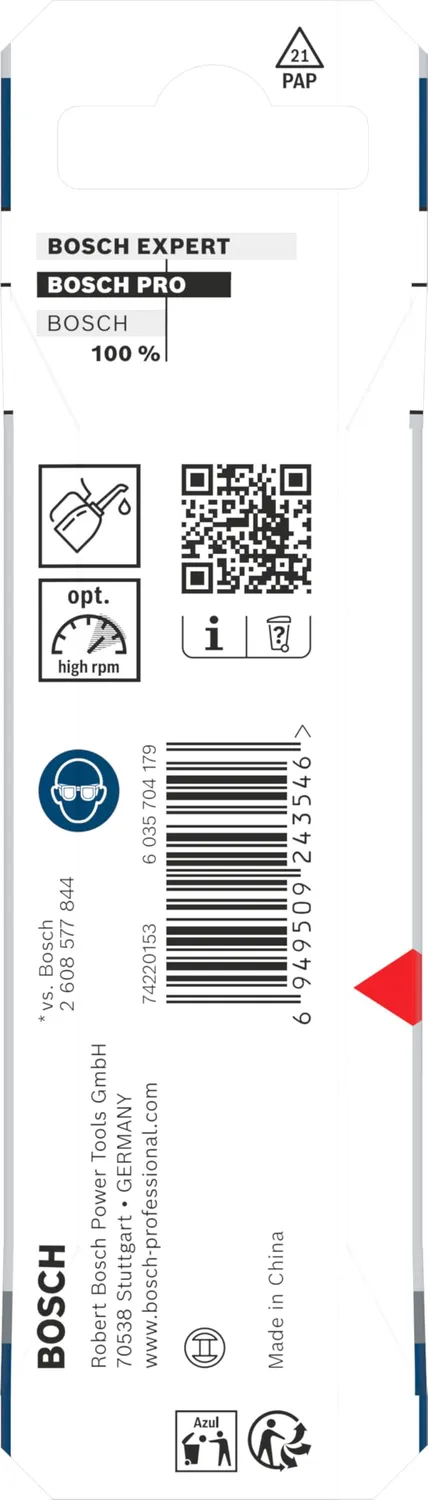 Bosch PRO Metal HSS-G punta metallo 4,5 mm 1 pz