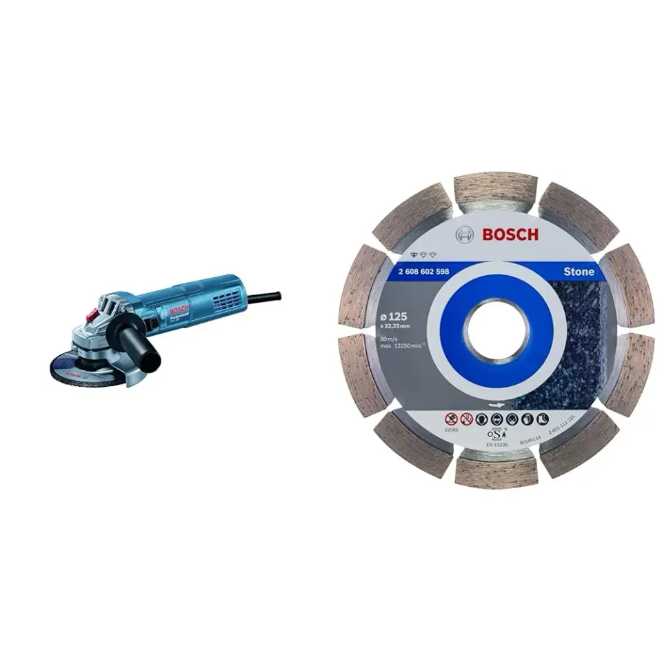 Bosch Professional GWS 880 smerigliatrice angolare 125 mm + disco pietra