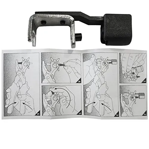 S&R cambia fustelle pinza perforatrice Precision Profi acciaio