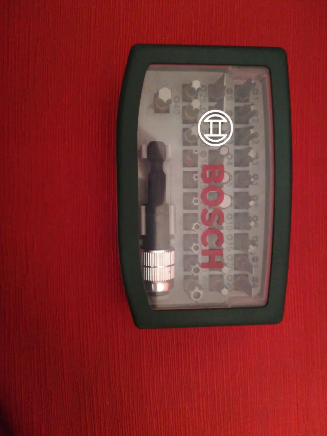 Bosch Rainbow Set 32 inserti avvitamento con portainserti