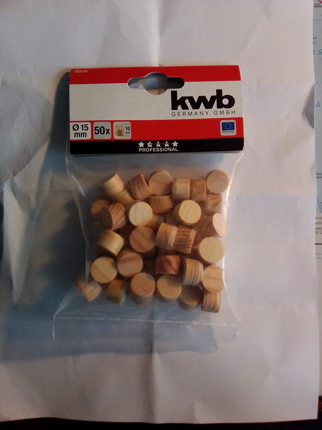 KWB 0321-15 cono in pino 15 mm per piastrelle
