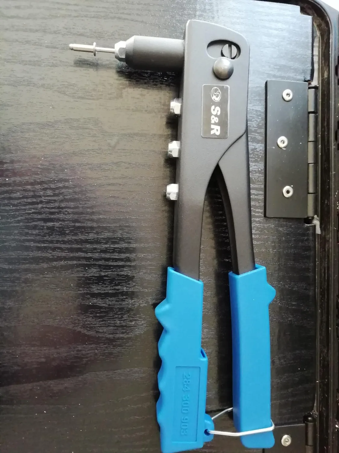 S&R Rivettatrice Manuale Professionale pinza rivetti testina lunga