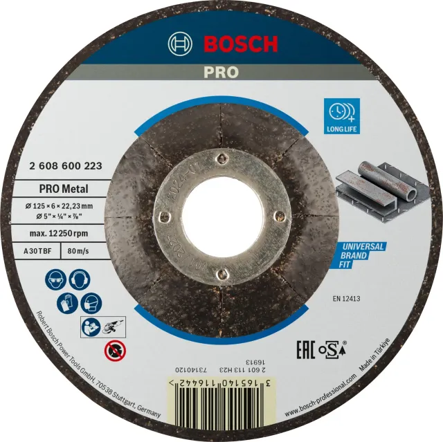 Bosch PRO Metal mola sbavo 125 mm