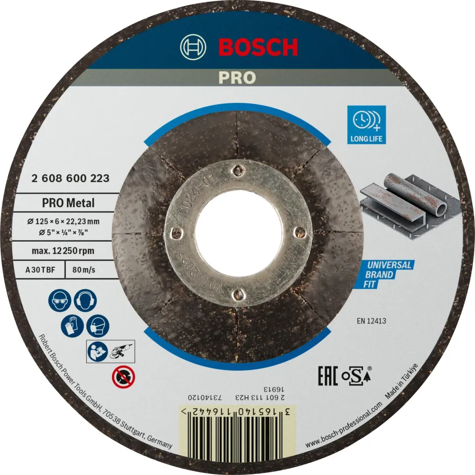 Bosch PRO Metal mola sbavo 125 mm