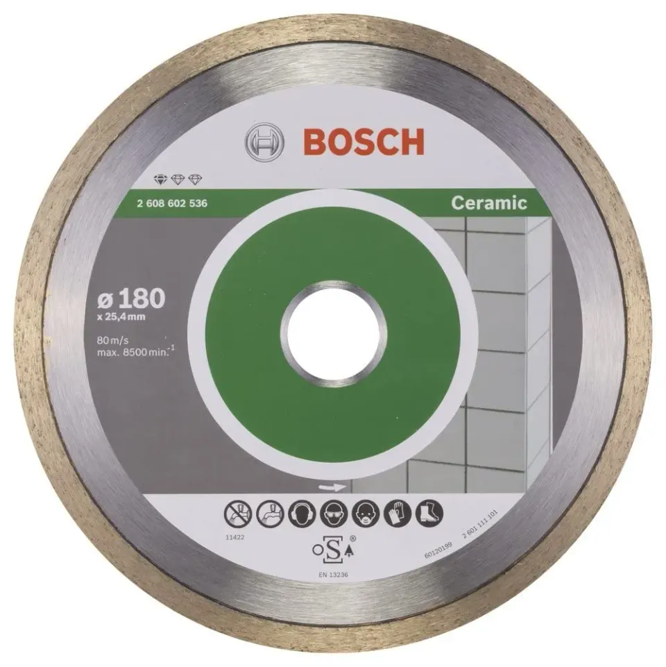 Bosch Expert Standard disco diamantato ceramica 180 mm