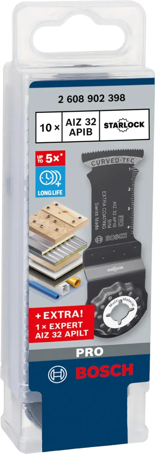 Bosch Expert PRO AIZ 32 APIB lame multifunzione 11 pz bimetal