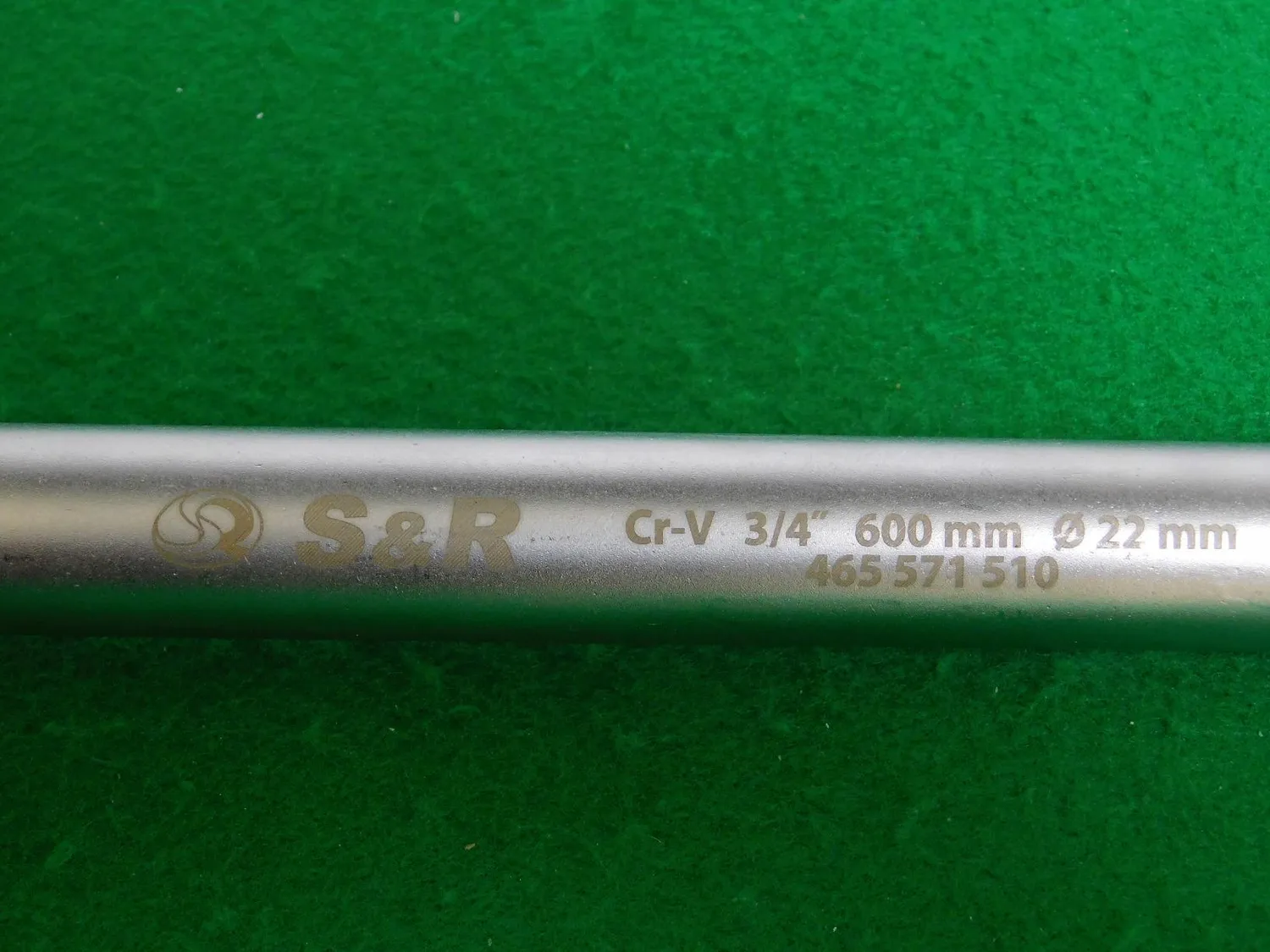 S&R Chiave Bussola 3/4 Snodata 60 cm Set 17-19-21 mm Prolunga