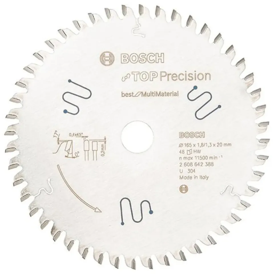 Bosch Expert Top Precision lama circolare 165x20 56 denti legno