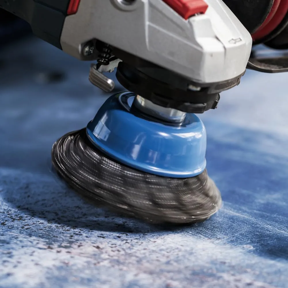 Bosch Expert spazzola a tazza 75x0,5 mm metallo X-Lock