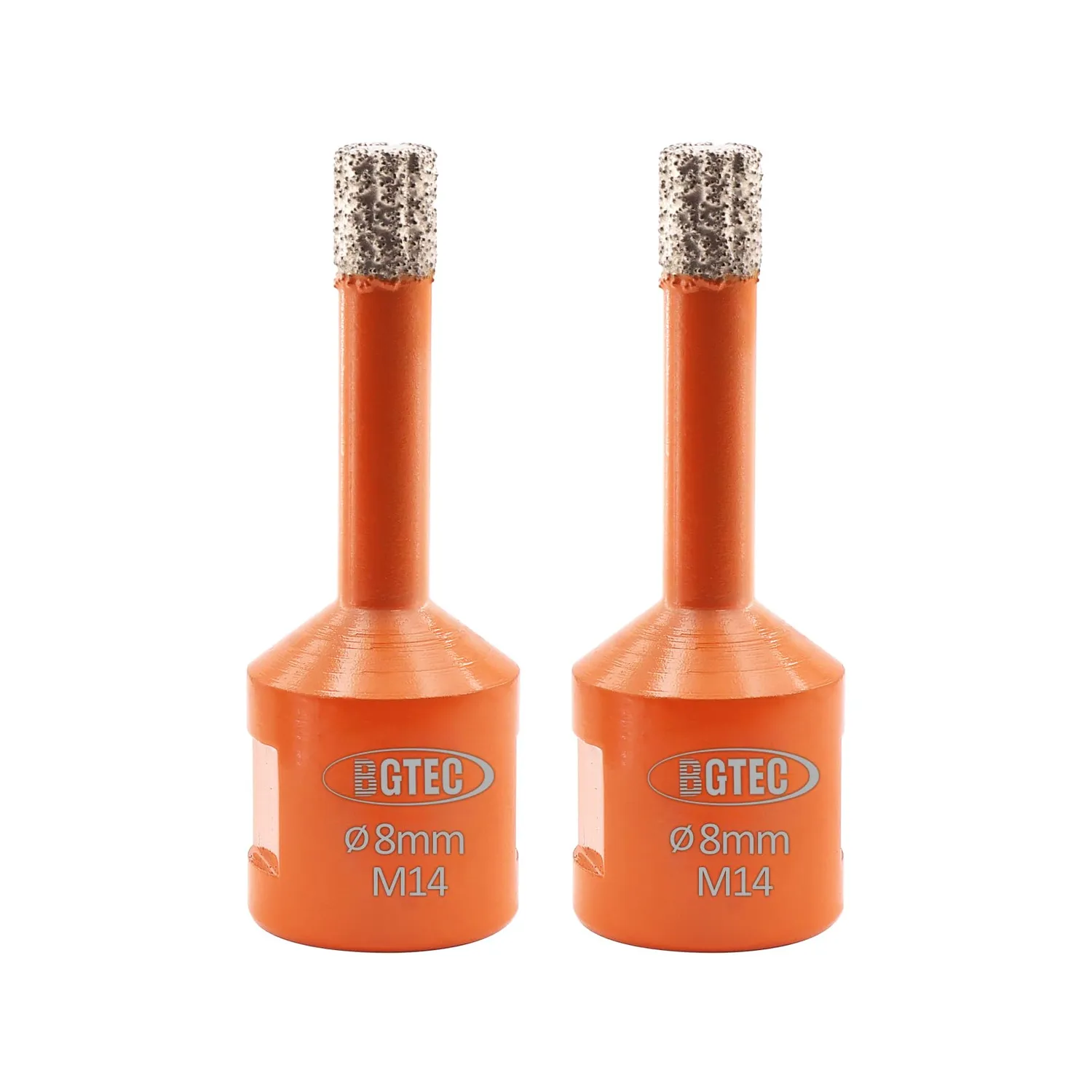BGTEC Sega a Tazza Diamantata 6 mm M14 2 Pezzi Gres