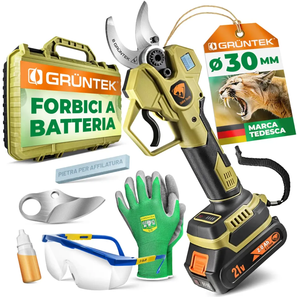 S&R Forbici Elettriche forbici potatura 21V 30 mm