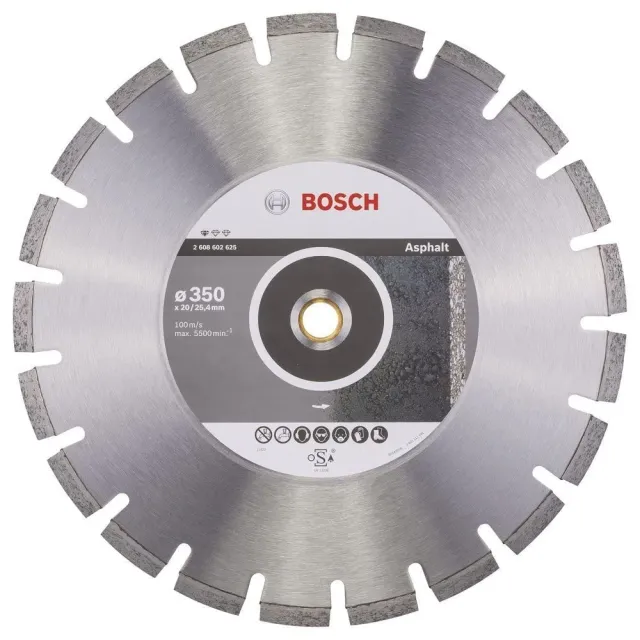 Bosch Expert Asphalt disco diamantato 350 mm foro 20/25,4 mm